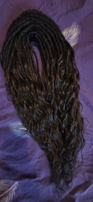 Канекалон Ариэль для афронаращивания, де-косы/де-дреды,кудри,