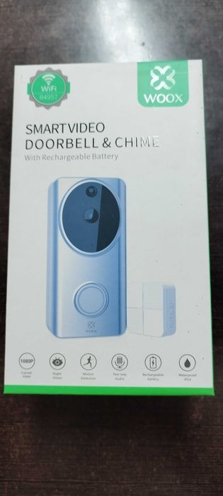 VideoPorteiro WOOX com Camera e Campainha