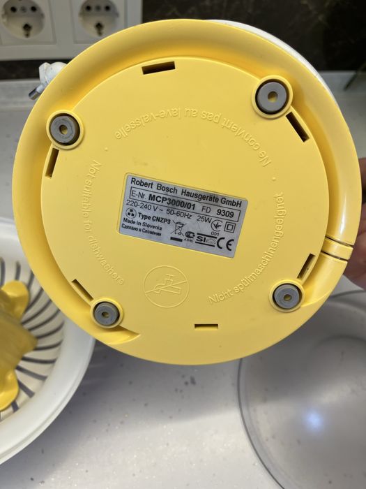 Bosch цитрус прес соковижималка