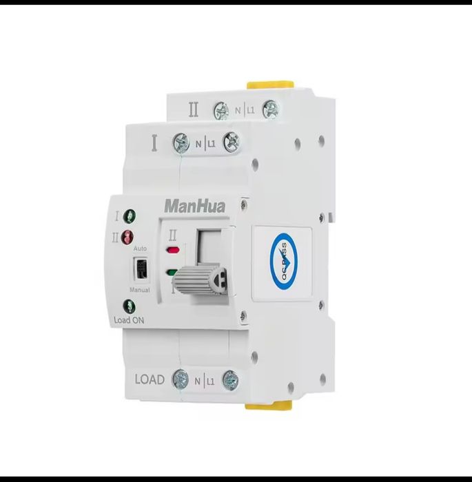 Перемикач резерву АВР (резервного живлення) трьохпозиційний earu, geya