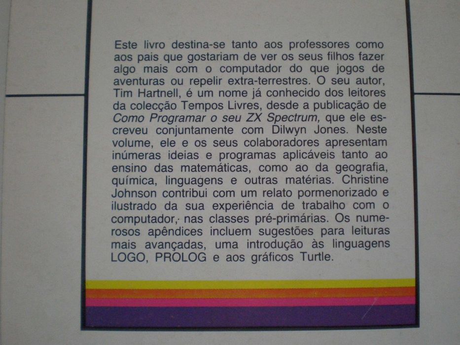 Zx Spectrum na educação - livro antigo
