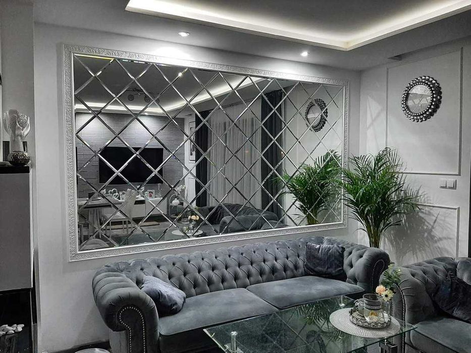 Lustro Glamour 1200x2000mm płytki fazowane lustrzane, wysyłka gratis.
