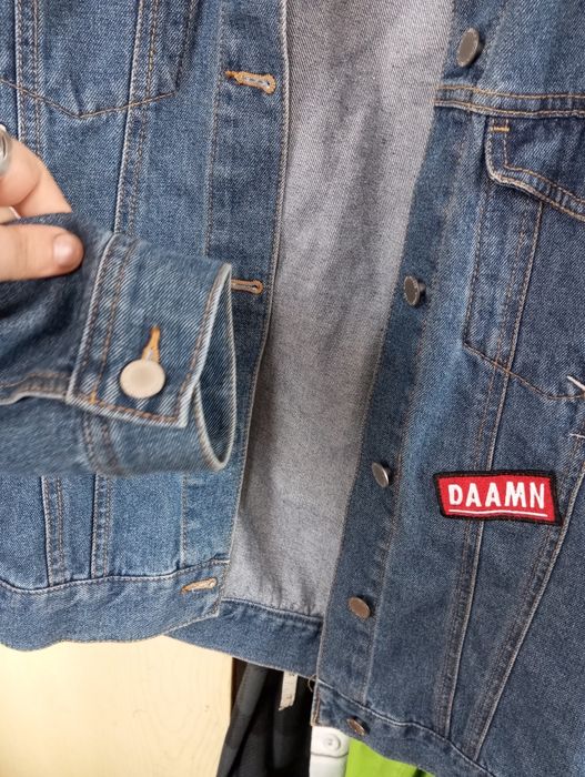 Kurtka jeans oversize H&M