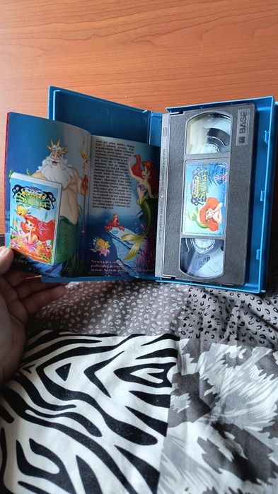 Kaseta video VHS Mała Syrenka Disney