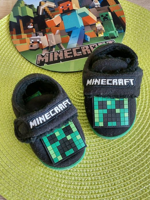 Тапочки домашние minecraft 22р