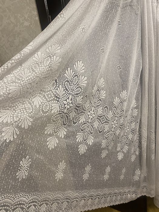 Тюль коротка для кухні чи балкона