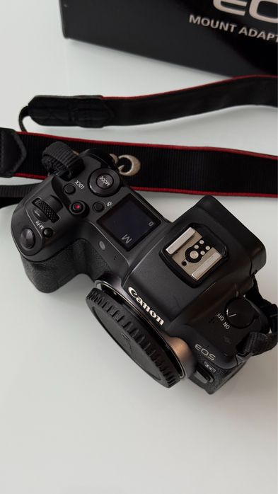 Canon EOS R + adapter