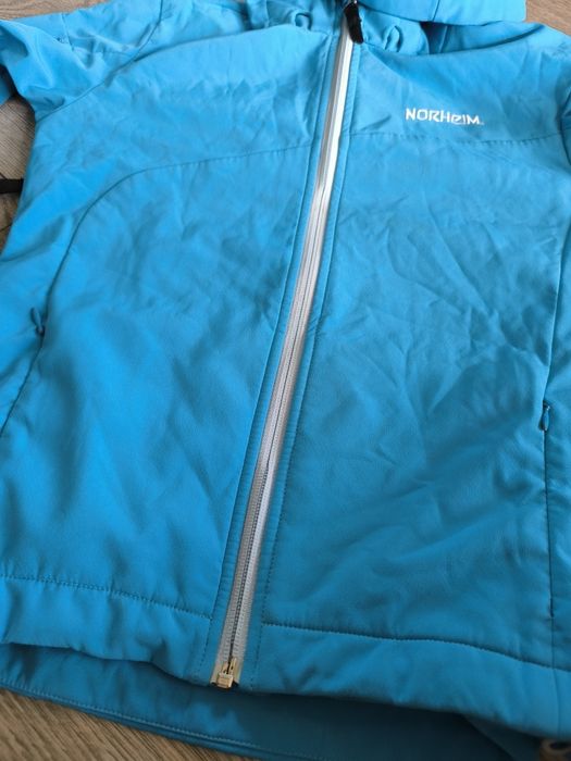 R.38 Norheim błękitna bluza kurtka termoaktywna damska