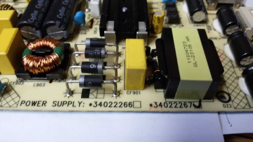 fonte de alimentaçao tv hyundai hy-tvs55uh-003