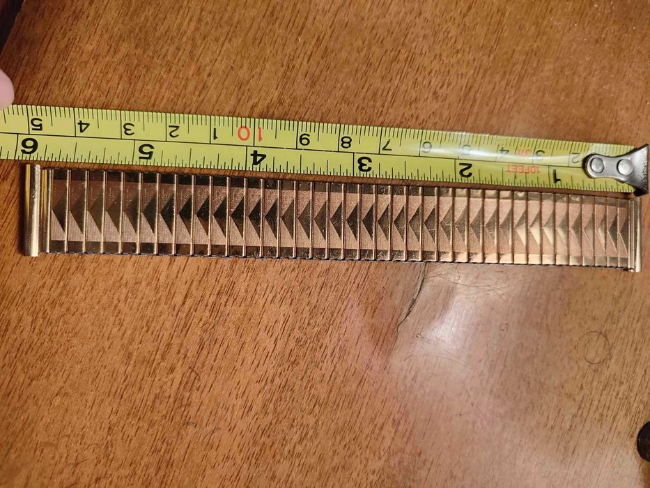 Vintage bransolety do zegarków rozciagliwe 20mm pakiet 10 sztuk NOS