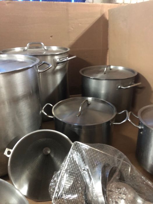 Komplet Garnki gastronomiczne Stalgast i akcesoria