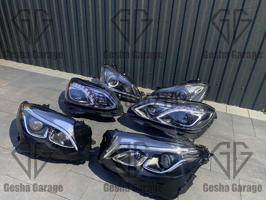 Наличие Фары фари w156w166w292w177w204w253w117w213w222w447 led xenon