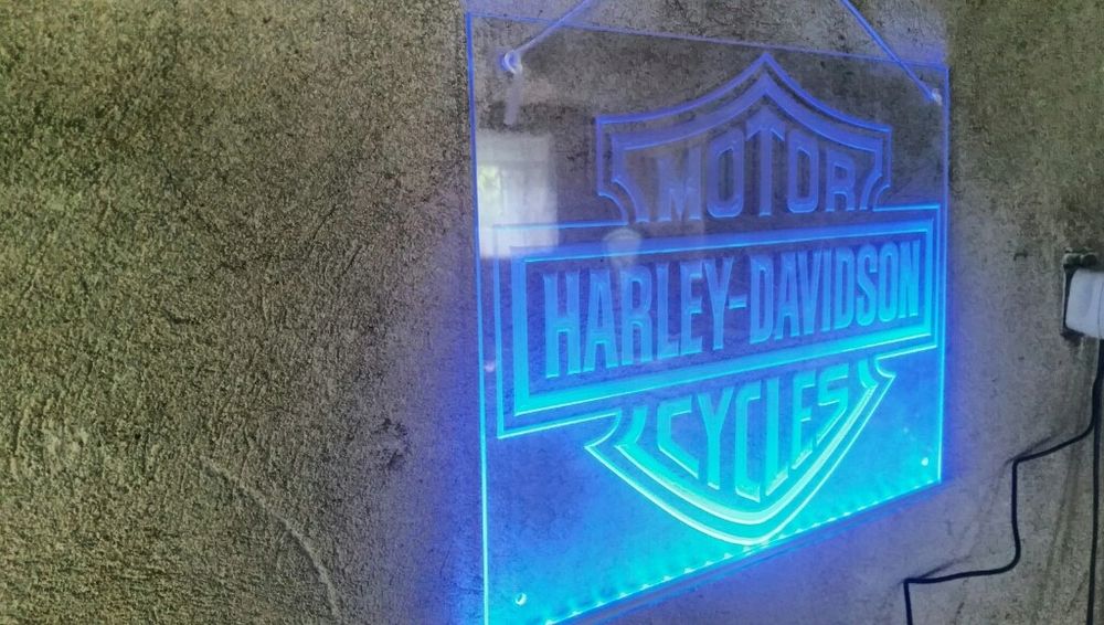tablica szyld półka neon świetlny led 3d tir