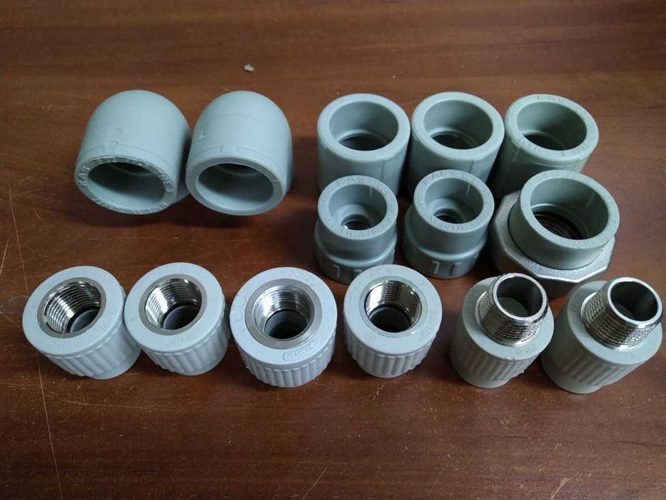 ЗАЛИШКИ Rehau сталь чавун латунь ніппель футорка перехід труби PP-R