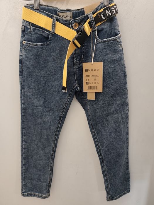 Spodnie jeans chłopięce