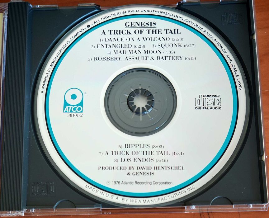 Cd's originais dos Genesis