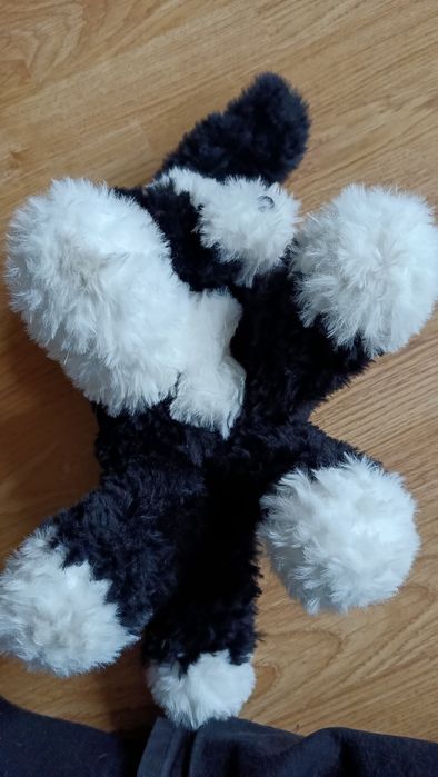 Maskotka ręcznie robiona border collie handmade