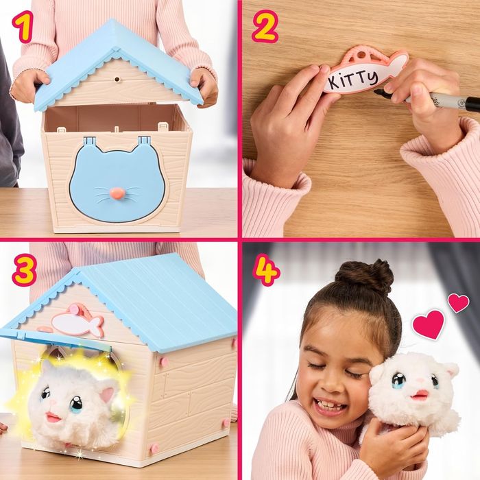 Інтерактивна іграшка Будинок з сюрпризом Little Live Pets My Kitty's!