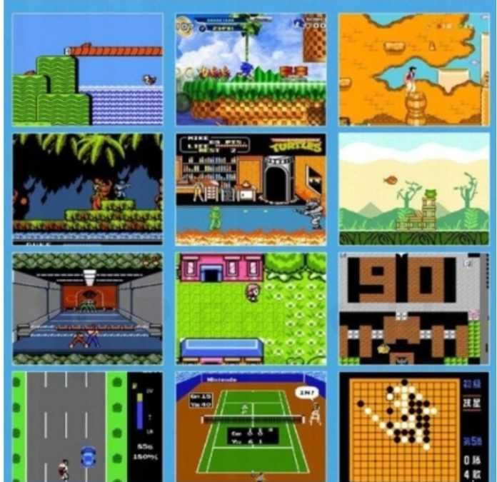 Przenośna mini konsola gra retro sup gamebox400 gier czerwona ttst1104