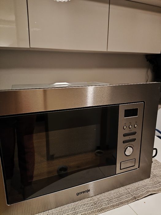 Mikrofalówka,mikrofala używana do zabudowy gorenje