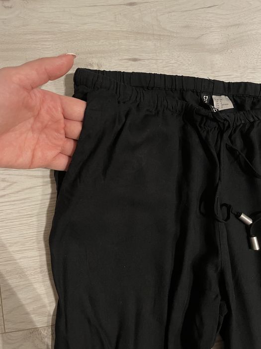 Spodnie joggery 34 sznurek ściągacze