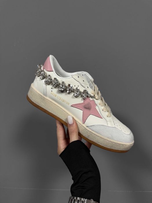 GOLDEN GOOSE кроссовки новые кеды оригинал женские италия белые