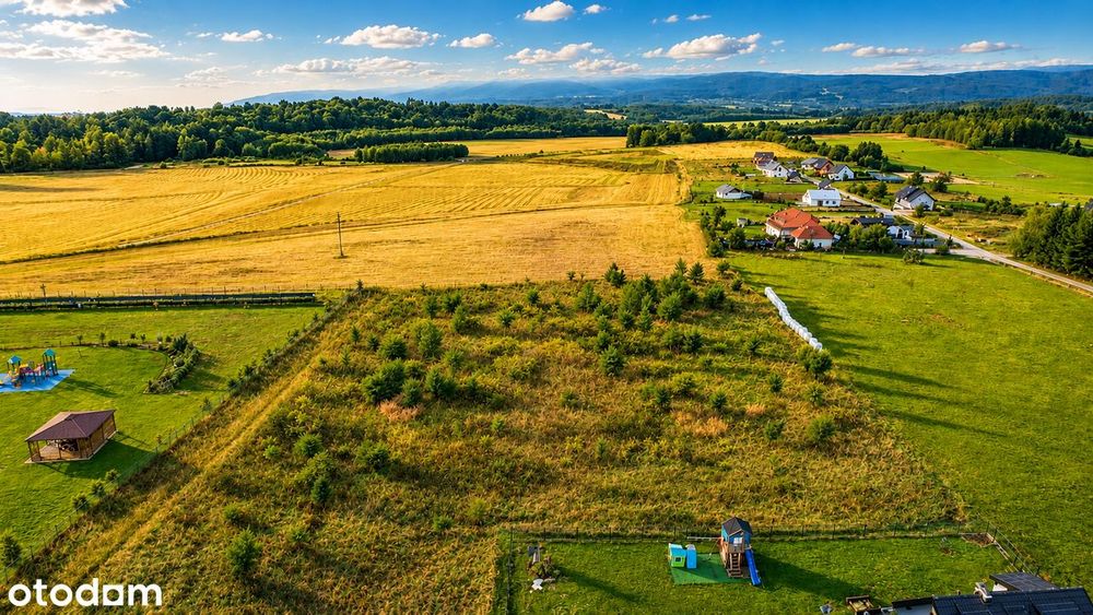 Piękne widoki, 4 km od Polanicy, uzbrojone 6 działek 710m2-1170m2