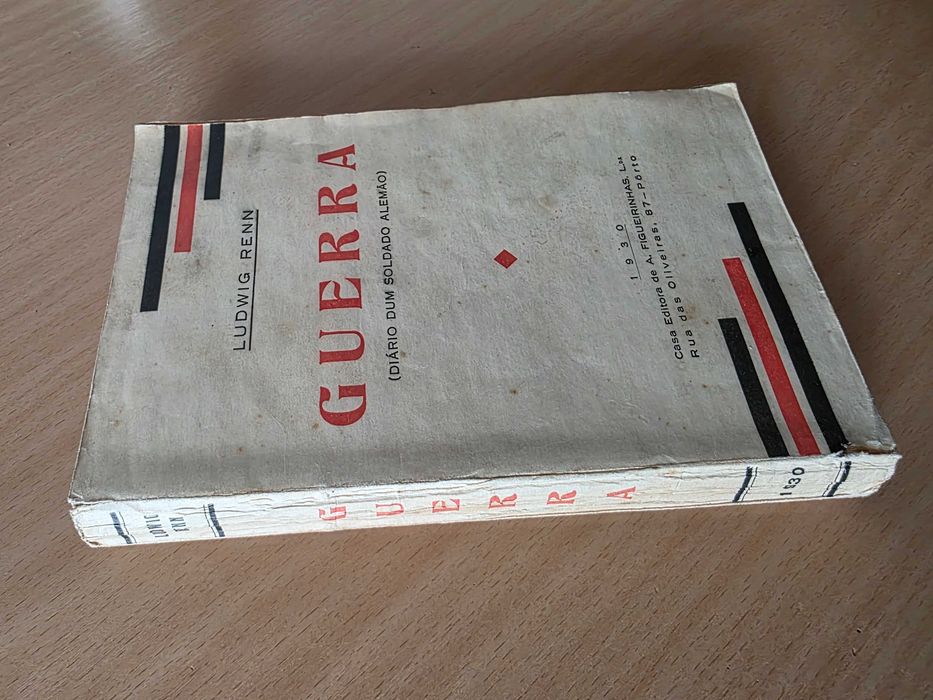Livro "Guerra (Diário dum Soldado Alemão" de Ludwig Renn