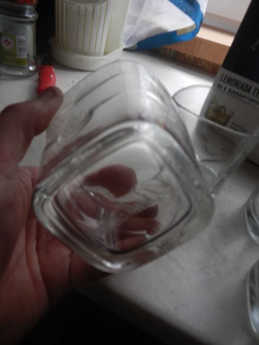 Wyprzedaż->Szklanki tłoczone Ballantines 40 ml -4 sztuki nowe