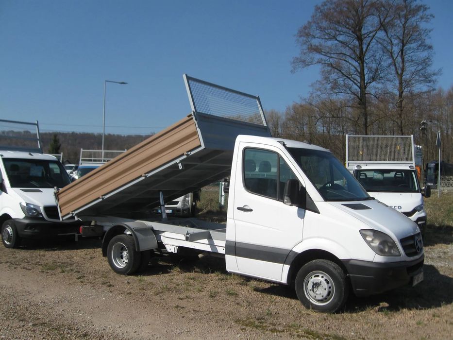 Mercedes-Benz SPRINTER 516 CDI. WYWROTKA NOWA NA 3-STRONY  Z PRZYSTAWKI KIPER -- NOWY NA 3 Strony. Stan Idealny