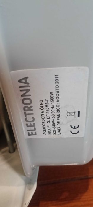 Aquecedor óleo Electronia