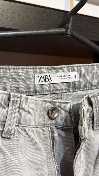 Джинси ZARA сірого кольру, розмір 32