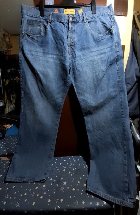 Ого-го какой размерчик Мужские джинсы большой размер, батал штаны