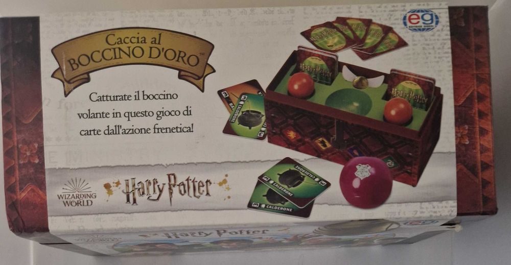 Gra Harry Potter Złap Złoty Znicz Quidditch Spin Master Karty w Folii IT