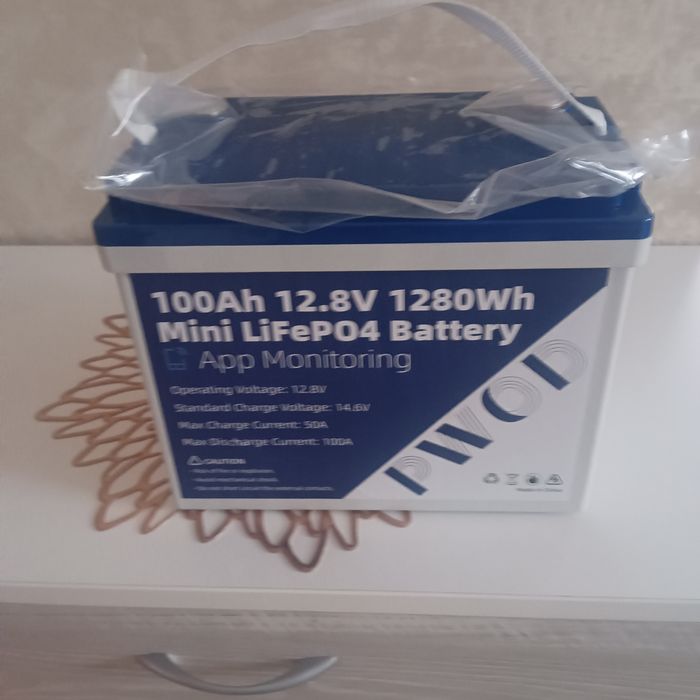 Аккумулятор Mini Lifepo4 12V  100Ah 1280Wh