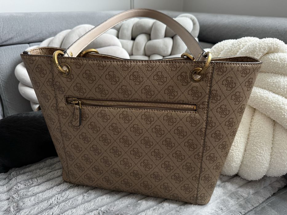 GUESS, noelle elite- Torba shopper - latte