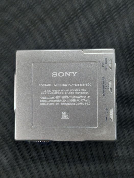 Sony MD Walkman MZ-E90 - leitor de MiniDisc - raro Nº Série 100001