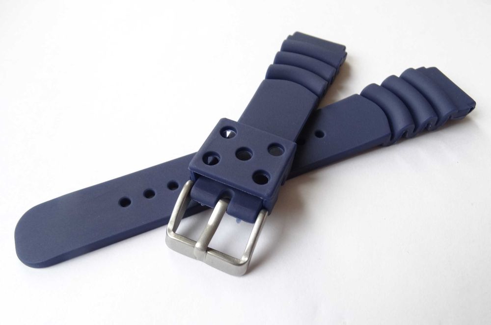 Silikonowy pasek gumowy 20mm 22mm do zegarka Seiko SKX Citizen Orient