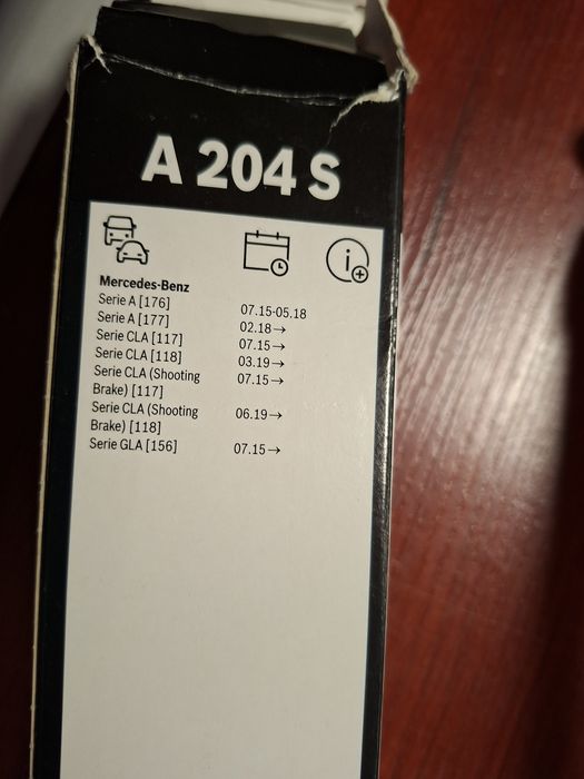 Wycieraczki  Bosch Aero Twin A 204 S