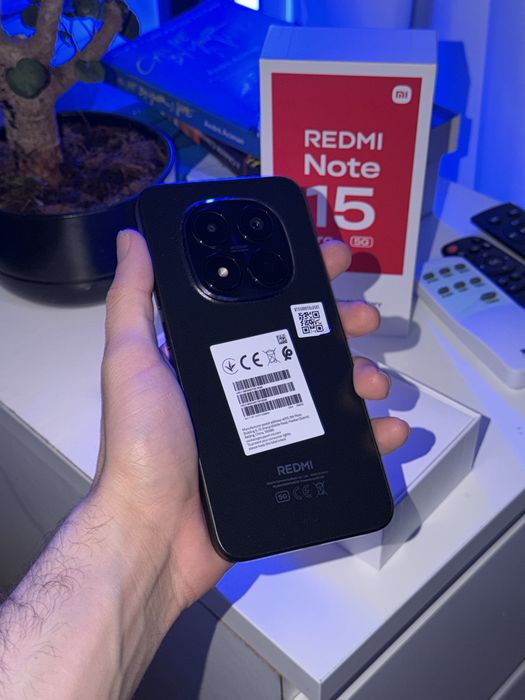 Xiaomi Redmi Note 15 Pro 5G (Preto) – 256GB – Novo