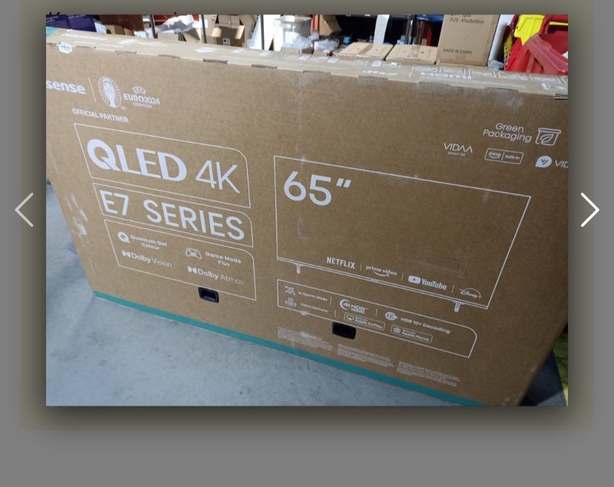 Телевізор HISENSE 65E7KQ