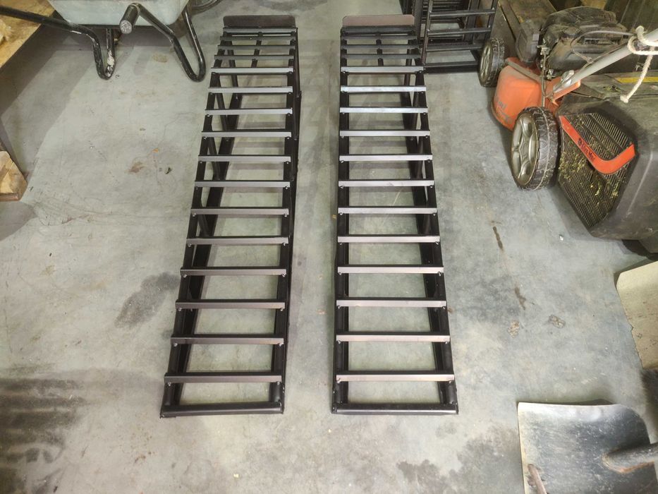 solidne Najazdy samochodowe  rampa podnośnik podkładki antypoślizgowe