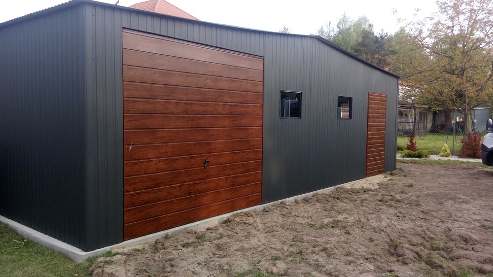Garaże blaszane blaszak wiata magazynek schowek 3x5