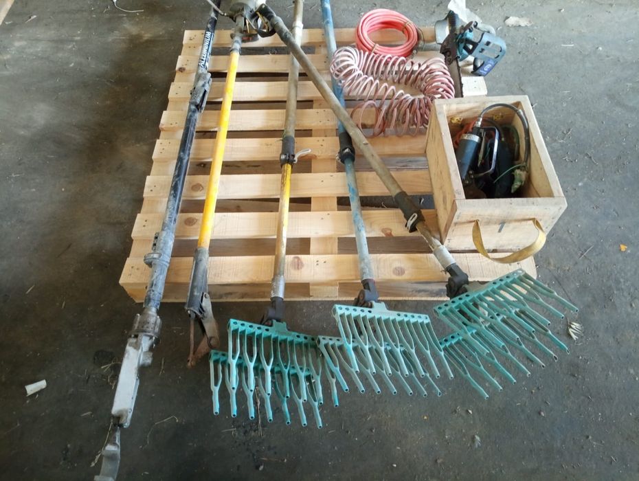 Compressor para trator com acessórios