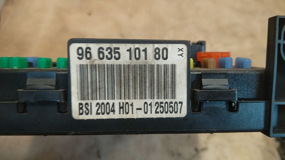 ) Citroen C4 Picasso zestaw startowy stacyjka kluczyk komputer 1.6 HDI