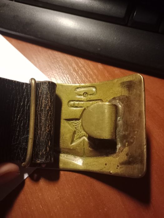 Ремень пояс пряжка бляха флота СССР