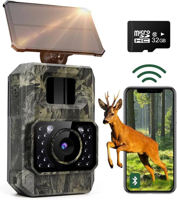 Фотопастка assark ph960w 48mp, wi-fi, bluetooth, сонячна панель