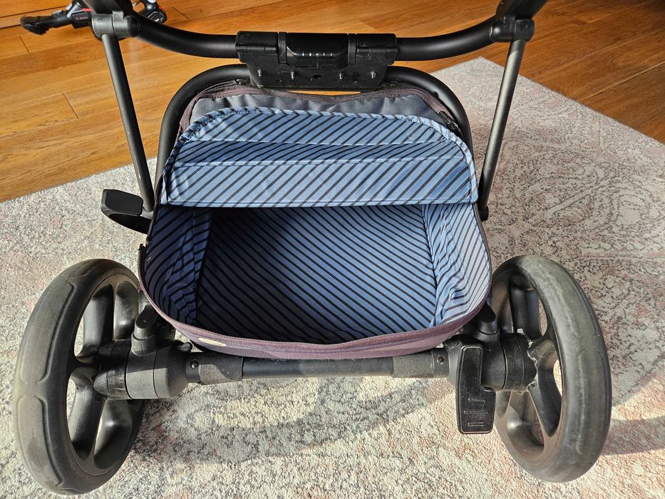EASYWALKER HARVEY3 Premium wózek 2w1  Sapphire Blue z plecakiem Lässig