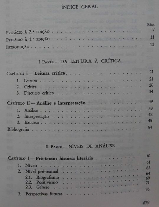 Técnicas de Análise Textual de Carlos Reis