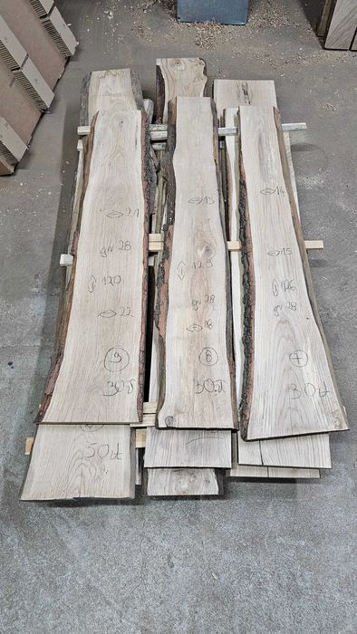 Deski dębowe loft żywica rustykalny